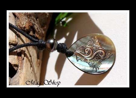 Manihi Vagues Collier Nacre & Perle de Tahiti MAG.SHOP