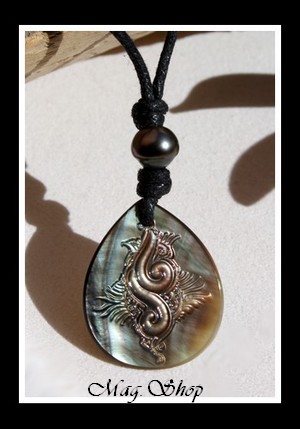 Manihi Vagues Collier Nacre & Perle de Tahiti MAG.SHOP
