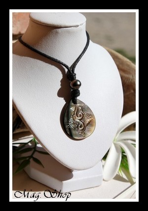 Manihi Vagues Collier Nacre & Perle de Tahiti MAG.SHOP
