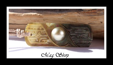Maupiti Collier Nacre & Demi-Perle de Tahiti Modèle 7 MAG.SHOP