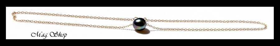Nuku Hiva Vermeil Collier Perle de Tahiti Modèle 2 MAG.SHOP