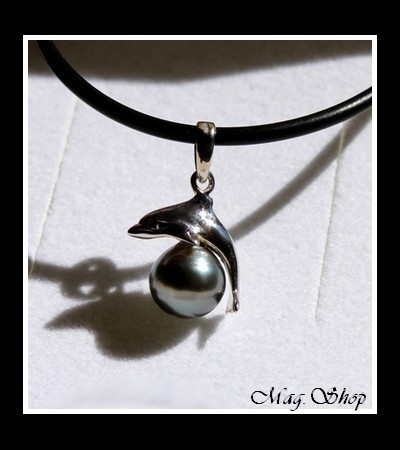 Ohiri Collier Dauphin Perle de Tahiti MAG.SHOP