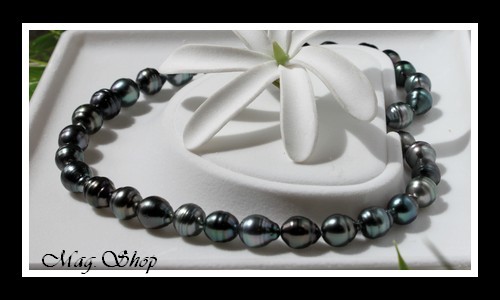 Papeete Collier  Perles Cerclées de Tahiti MAG.SHOP