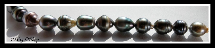 Papeete Collier Perles de Tahiti Modèle 8 MAG.SHOP