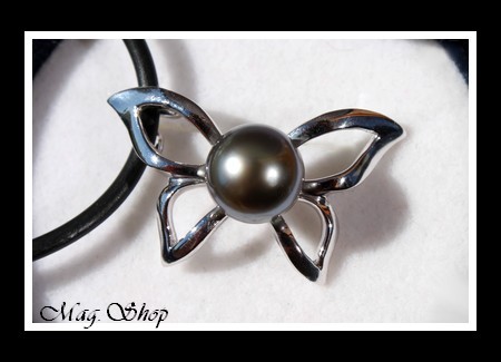 Papillon Collier Perle de Tahiti MAG.SHOP