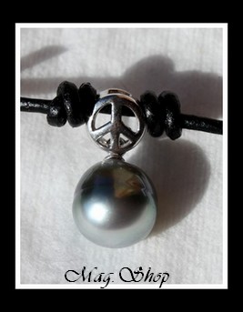 Peace & Love Collier Moana Perle de Tahiti MAG.SHOP
