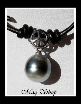 Peace & Love Collier Moana Perle de Tahiti MAG.SHOP