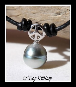 Peace & Love Collier Moana Perle de Tahiti MAG.SHOP