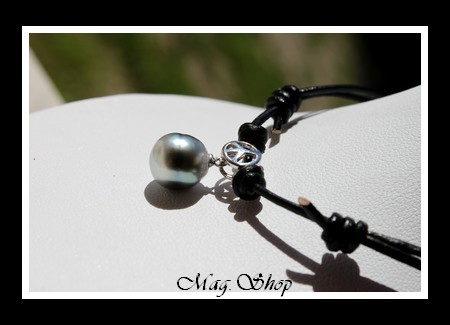 Peace & Love Collier Moana Perle de Tahiti MAG.SHOP