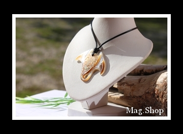 Raie Tortue Vaimana Collier Nacre de Tahiti Modèle 2 MAG.SHOP