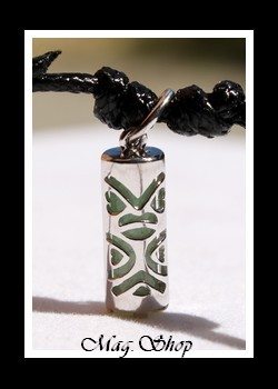 Raihearii Bracelet Tiki Chance Adventurine Argent Rhodié 925 MAG.SHOP