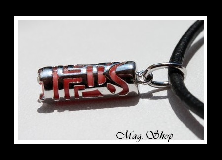 Raihere Collier Tiki Marquisien H2.5cm - Argent 925 Modèle 5 MAG.SHOP