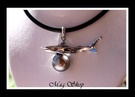 Requin Haeretua Collier Perle de Tahiti Modèle 1 MAG.SHOP