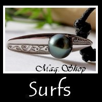Planches de Surfs Collection Bijoux Nacres & Perles de Tahiti MAG.SHOP TAHITI