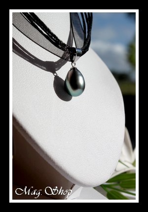 Tautira Collier Perle  de Tahiti Modèle 2 MAG.SHOP