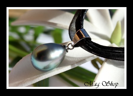 Tautira Collier Perle  de Tahiti Modèle 7 MAG.SHOP