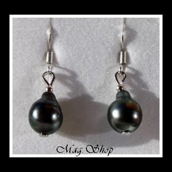Tavana Boucles D`Oreilles 2 Perles de Tahiti Modèle 2 MAG.SHOP