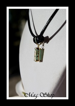 Tendresse Collier Tiki Marquisien Adventurine - OR 750 MAG.SHOP