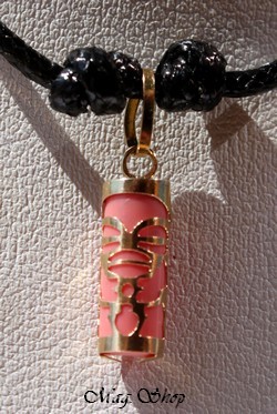 Tendresse Collier Tiki Marquisien Quartz Rose - OR 750-1000 P12R MAG.SHOP