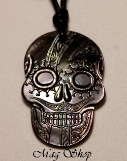 Tête de Mort Collier Nacre de Tahiti Modèle 2 MAG.SHOP