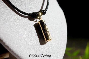 Tiki Force Collier OR 750 Agate Noire P17N MAG.SHOP