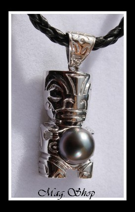 Tiki Makatea Collier Perle de Tahiti Modèle 1 MAG.SHOP